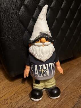New Orleans Saints NFL Forever Collectibles 11-Inch Resin Garden Gnome
